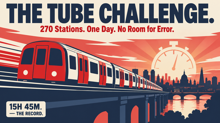 Tube Challenge: How to Visit All 270 Stations in One Day