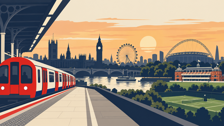 London’s Sports Stadiums by Tube: The Complete Fan’s Guide to Wembley, Lord’s, Wimbledon & More