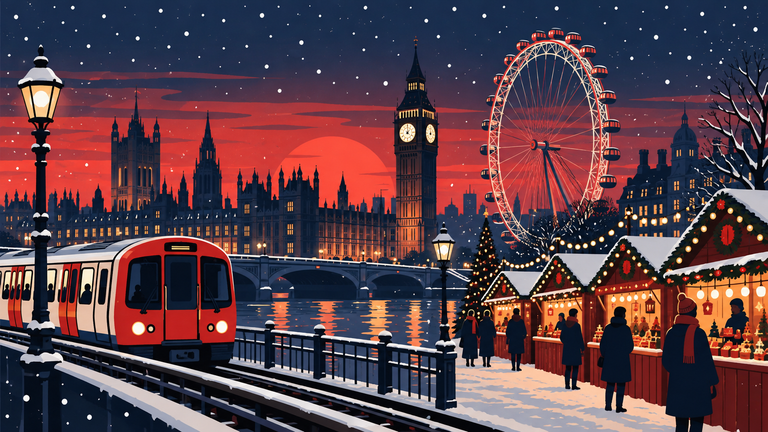Christmas Markets in London by Tube: The Complete Guide for 2026