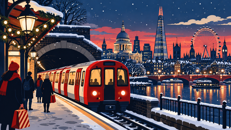 Christmas in London by Tube: The Complete 2026 Guide
