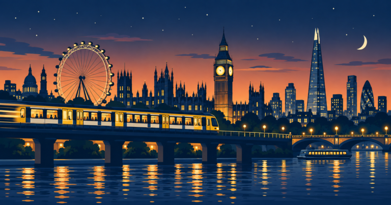 Circle Line Nightlife: London’s Best After-Dark Tube Route