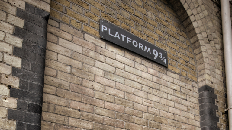 Platform 9 3/4 Kings Cross Station London