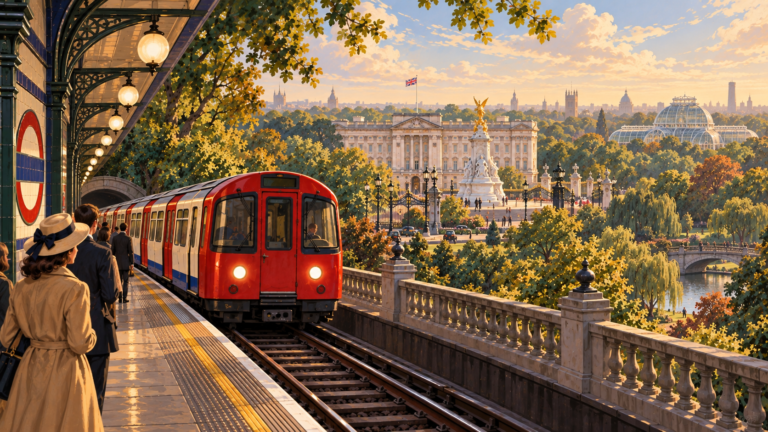 The Piccadilly Line Royal Route: From Buckingham Palace to Kew Gardens by Tube