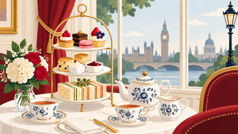 London Afternoon Tea by Tube: The Best Traditional & Modern Spots