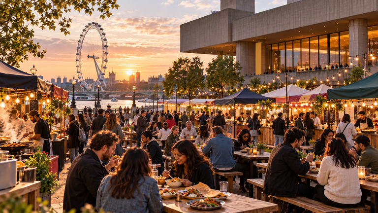 The Best Food Markets Near London Tube Stations