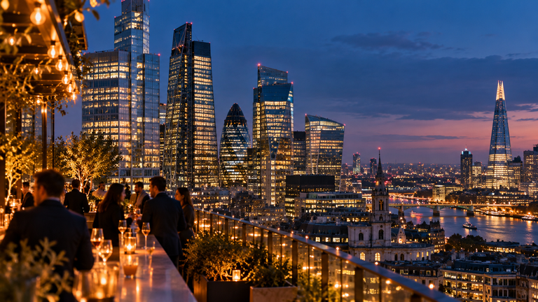 Rooftop Bars Near London Tube Stations (With the Nearest Stop for Each)